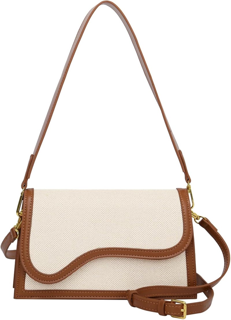 Travistar Store Crossbody Bags for Women Trendy - Small Cross Body Purse Shoulder Bag Leather Handbags Evening Clutch with 2 Straps - Image 1
